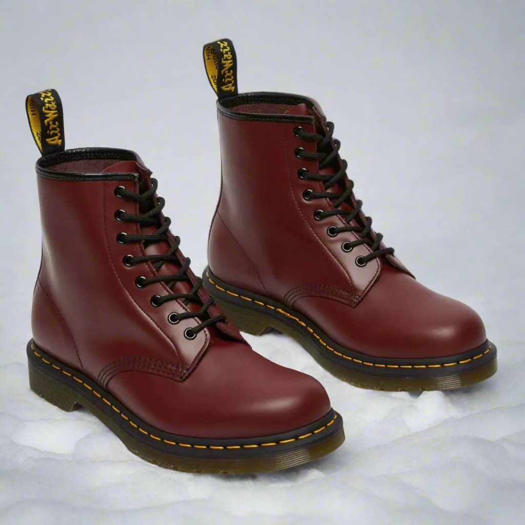 Marten™ - Elegant Lace-Up Leather Boots