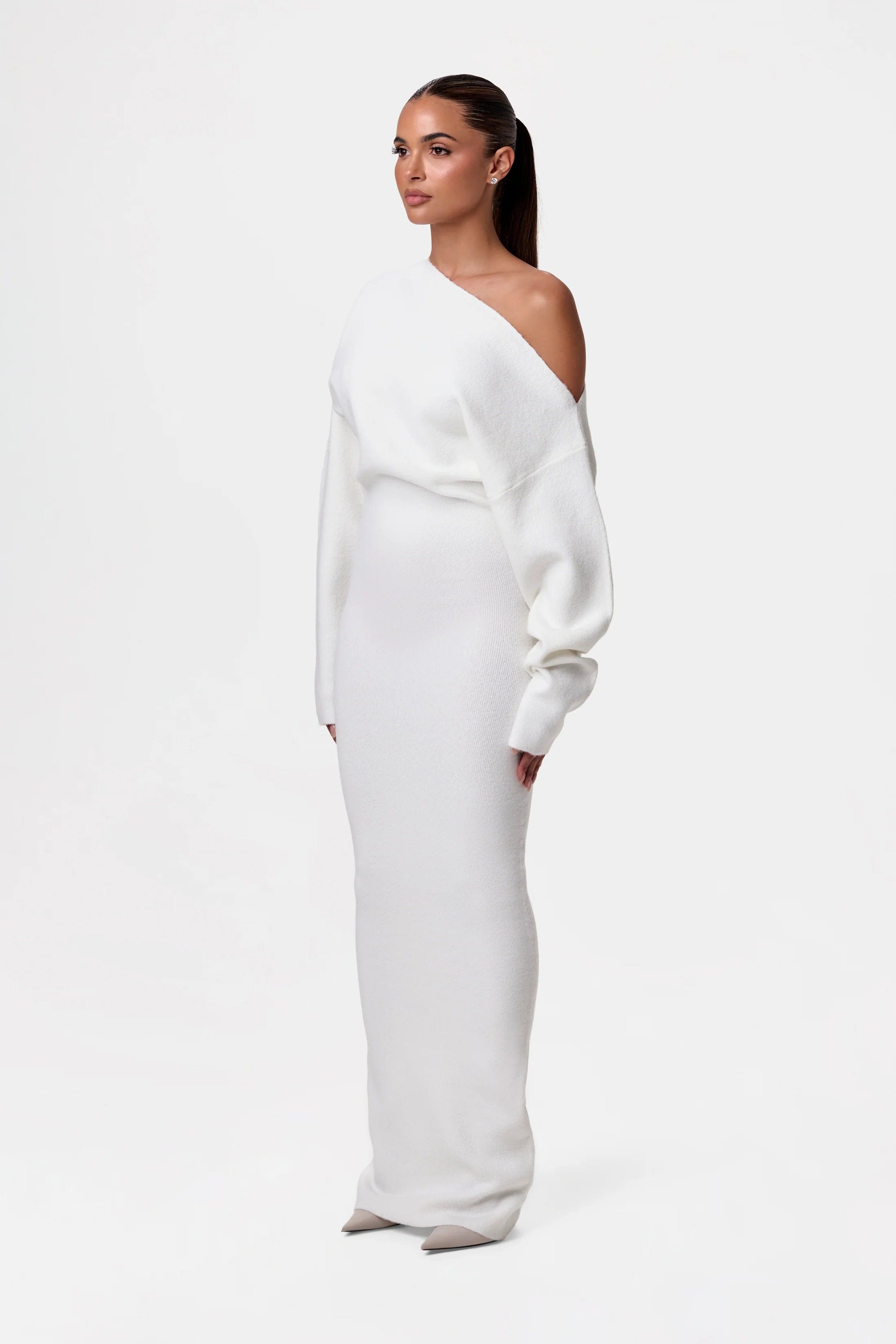 Serena™ | Off-Shoulder Knit Dress