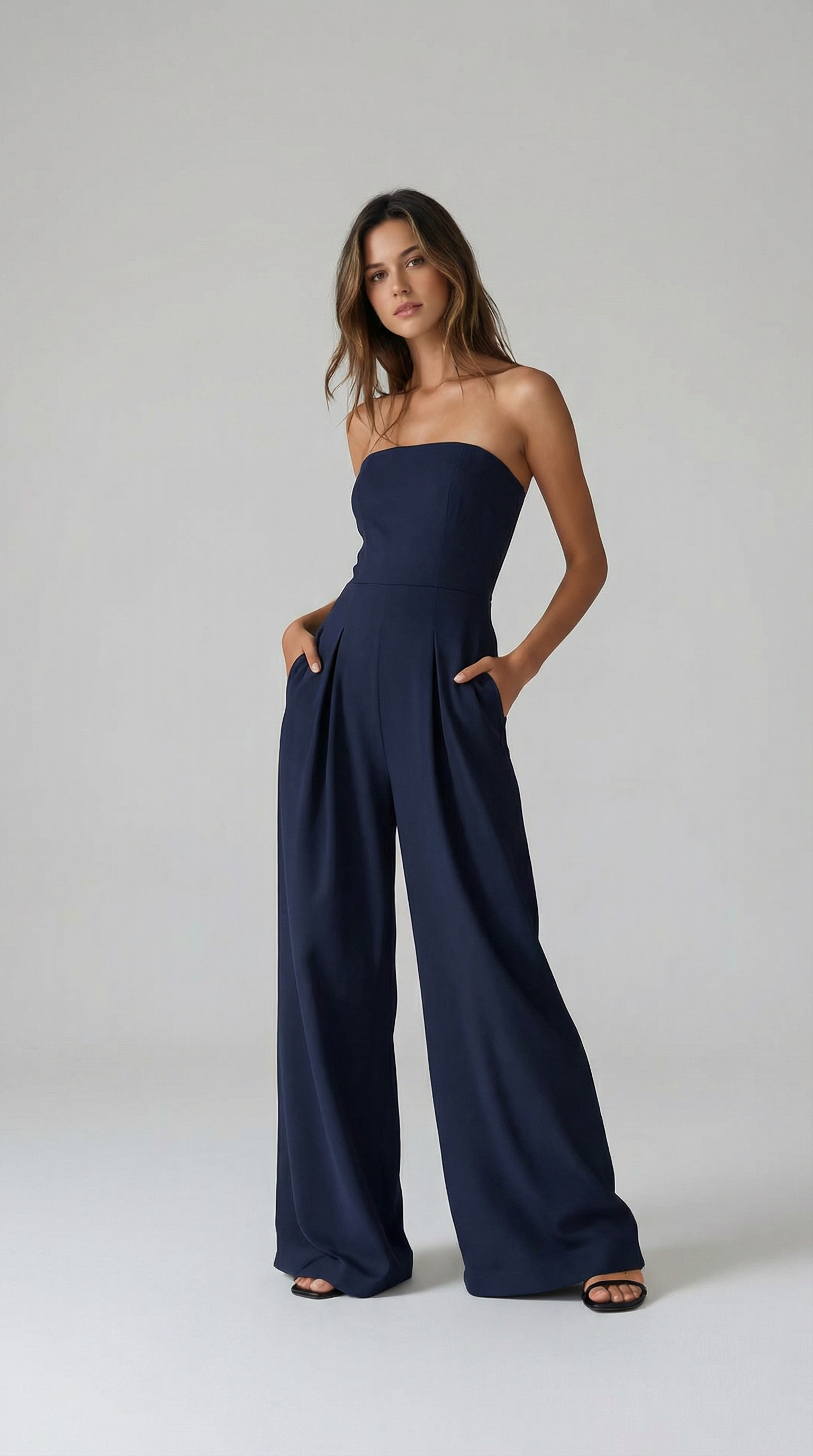 NOMI™ | Strapless Jumpsuit – Elegance That Turns Heads