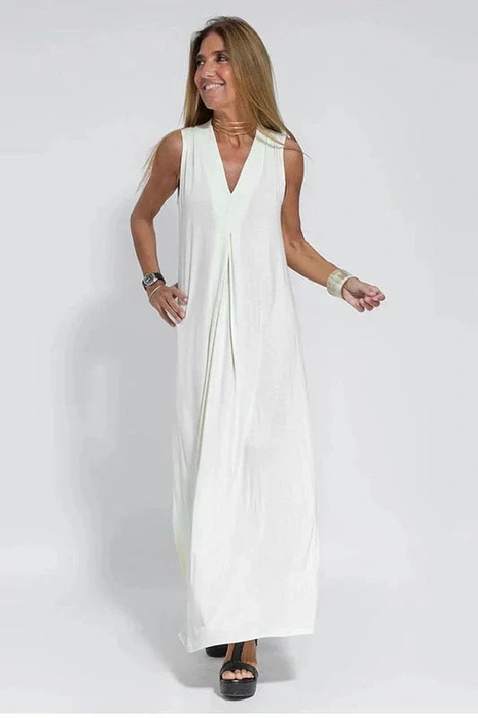 Lyvazza™ – Elegant Long Dress + Matching Cardigan