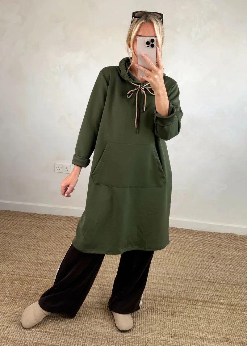 Glorita™ | Junior Hooded A-Line Dress