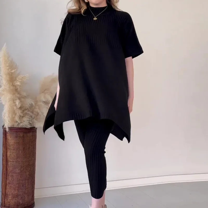 Elvaira™ | Cozy Knit Two-Piece Set