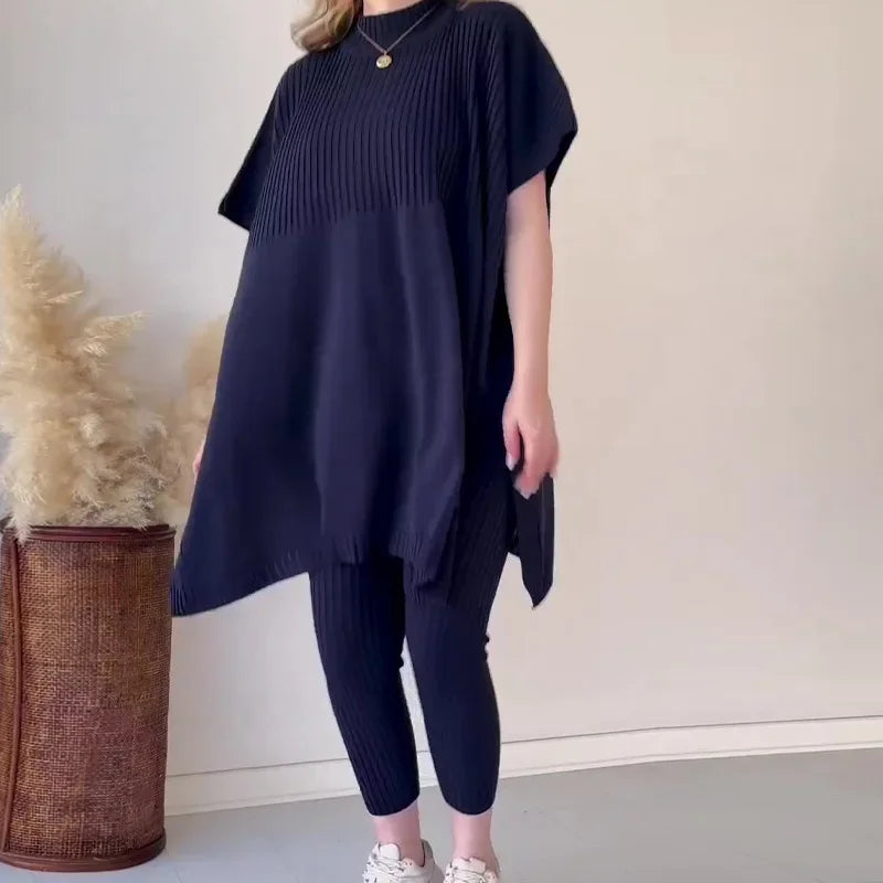Elvaira™ | Cozy Knit Two-Piece Set
