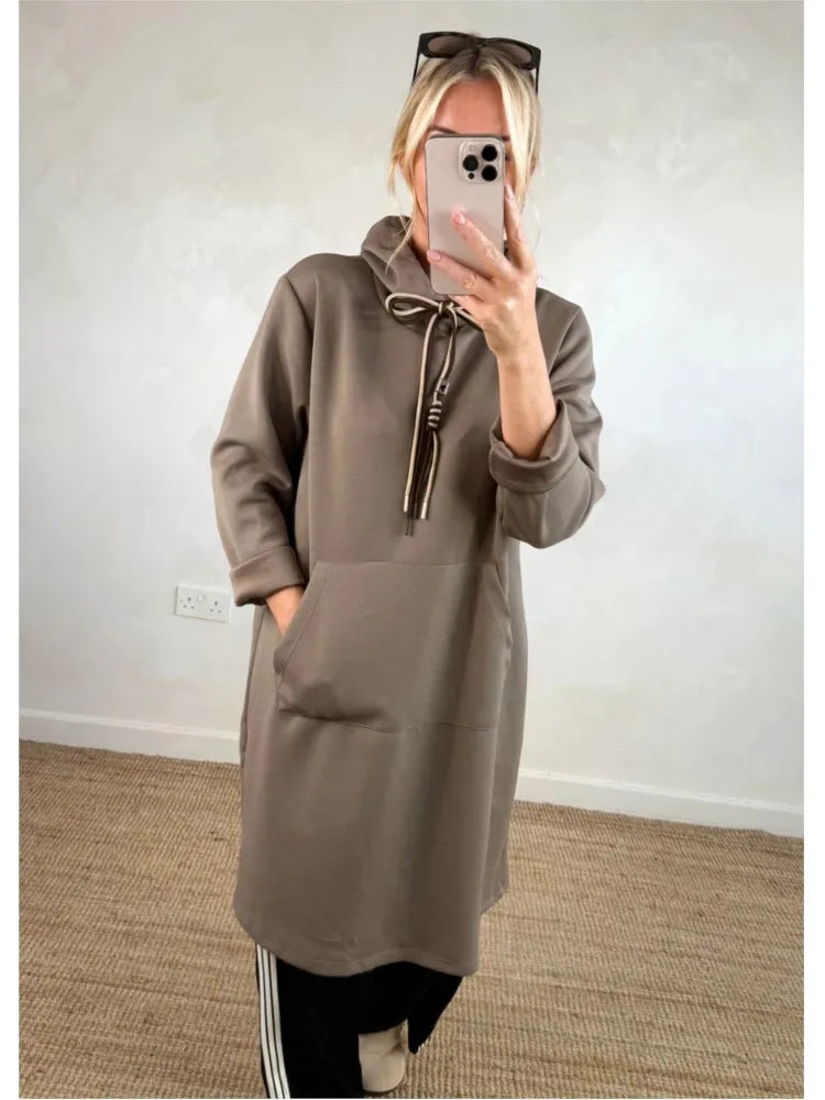 Glorita™ | Junior Hooded A-Line Dress