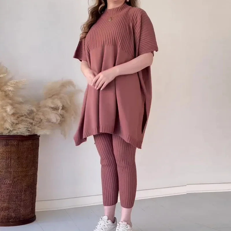 Elvaira™ | Cozy Knit Two-Piece Set