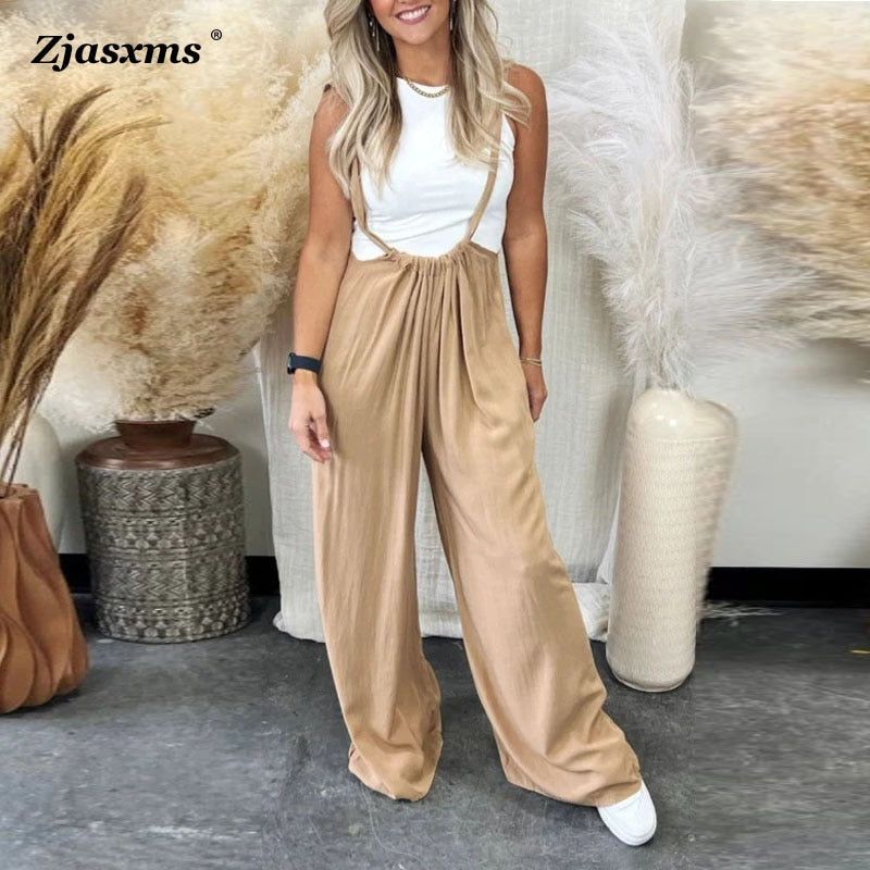 RetroLoom™ | Wide-Leg Pocket Jumpsuit