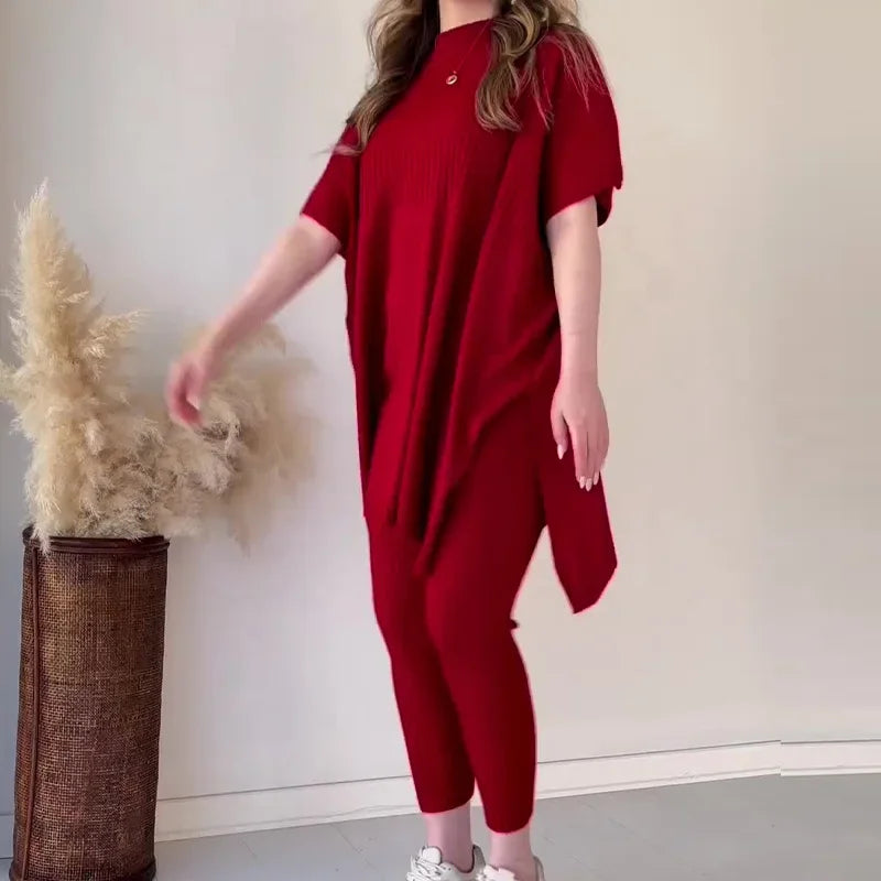 Elvaira™ | Cozy Knit Two-Piece Set