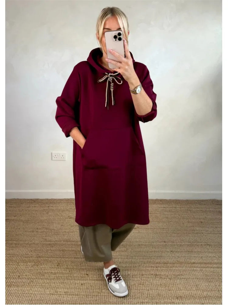 Glorita™ | Junior Hooded A-Line Dress