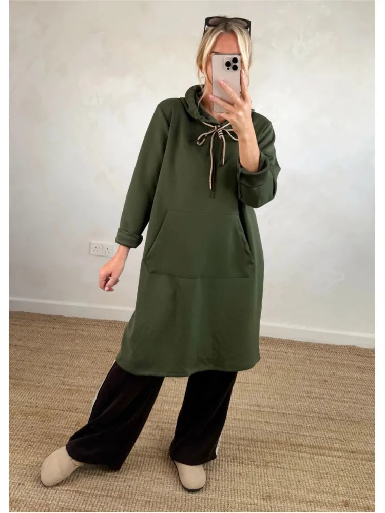 Glorita™ | Junior Hooded A-Line Dress details