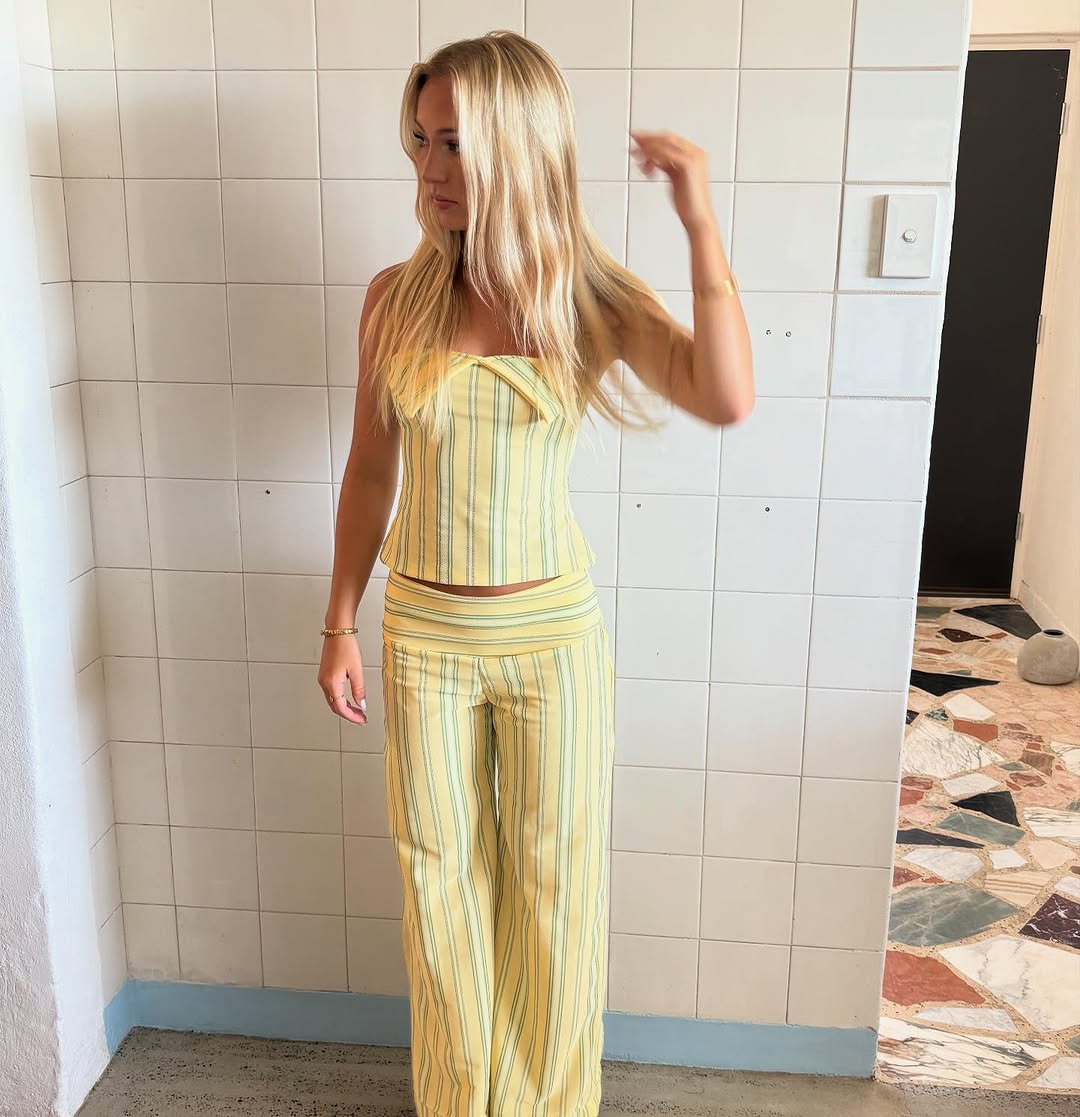 Coastal Breeze Striped Set