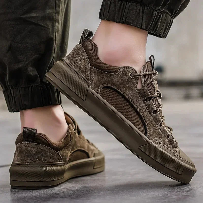 UrbanEdge - Leather Trainers