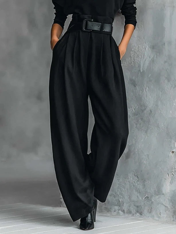 Juliet™ | Turtleneck Top & Straight-Leg Pants Set