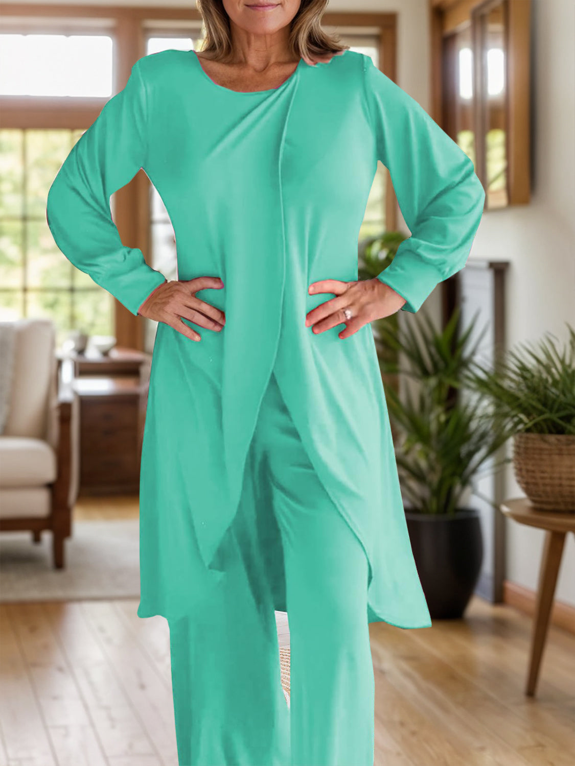 Lunara – Slit Neck Lounge Set