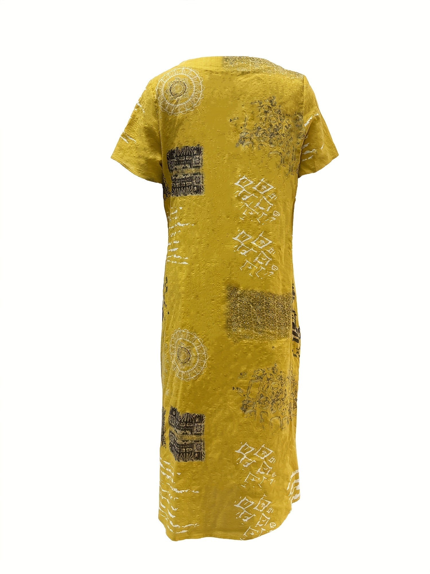 Calyra PocketFlow Boho Midi Dress