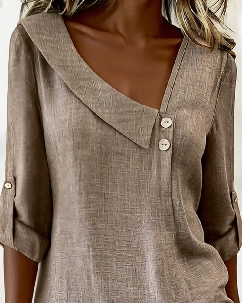 Neriva™ Asym-Neck Minimal Top