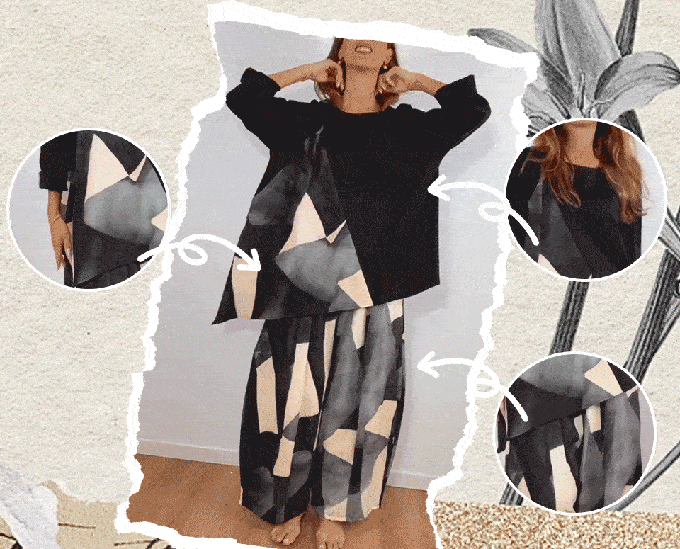 Geovéra FlowPrint Co-Ord Set