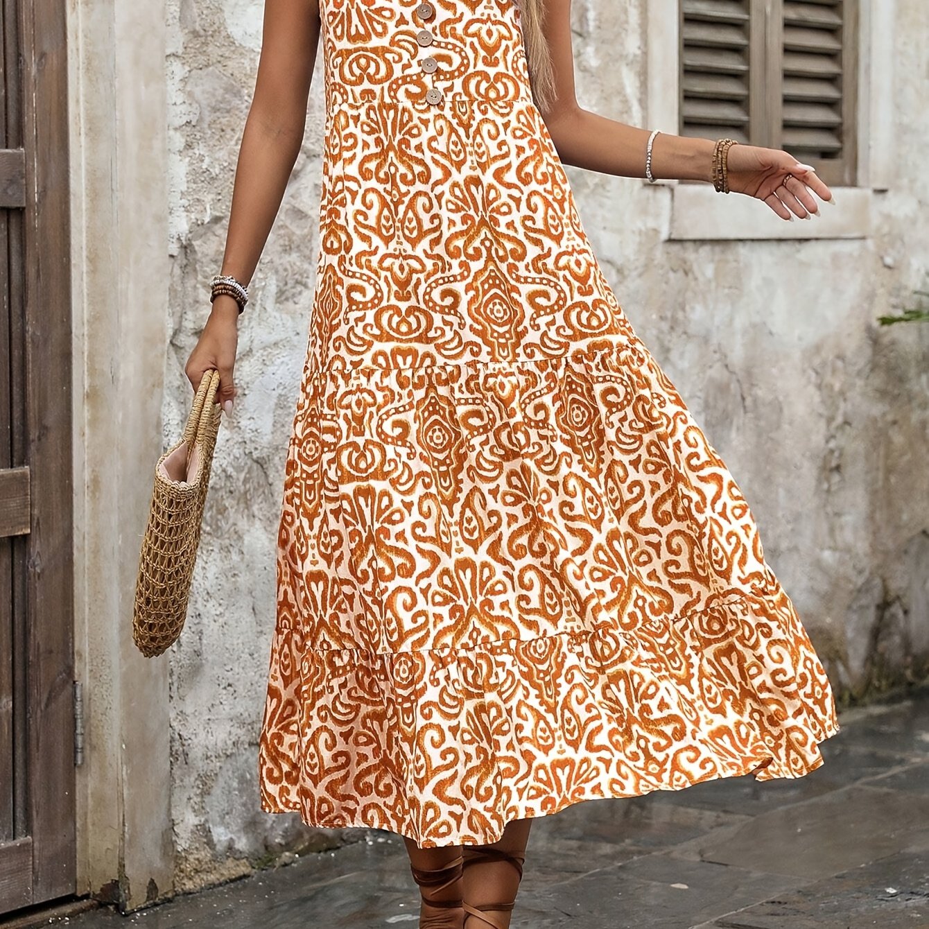 Paisyra Soleil A-Line Maxi Dress