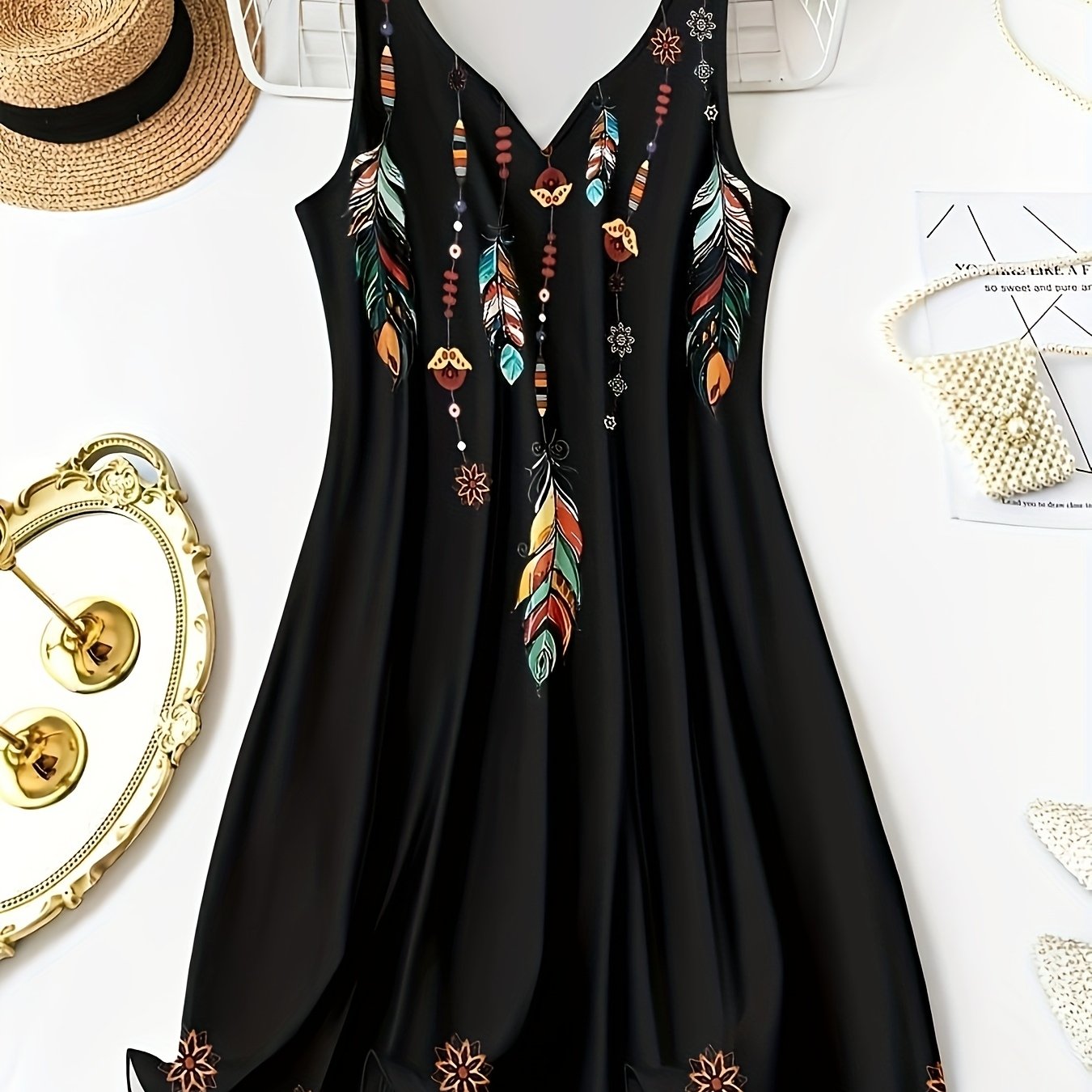 Virella Sunflow Vest Maxi Dress