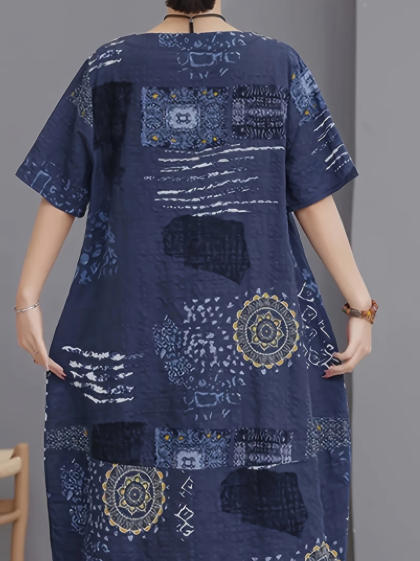 Calyra PocketFlow Boho Midi Dress