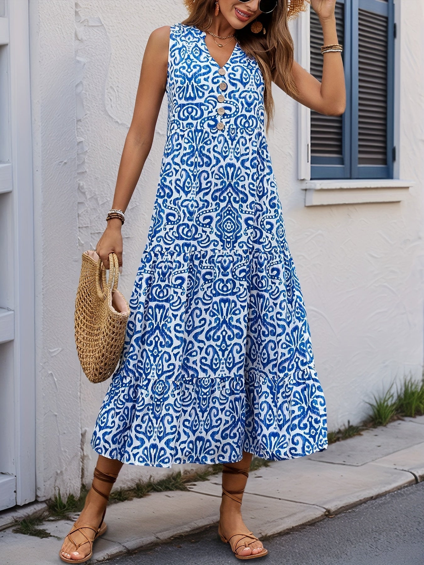 Paisyra Soleil A-Line Maxi Dress