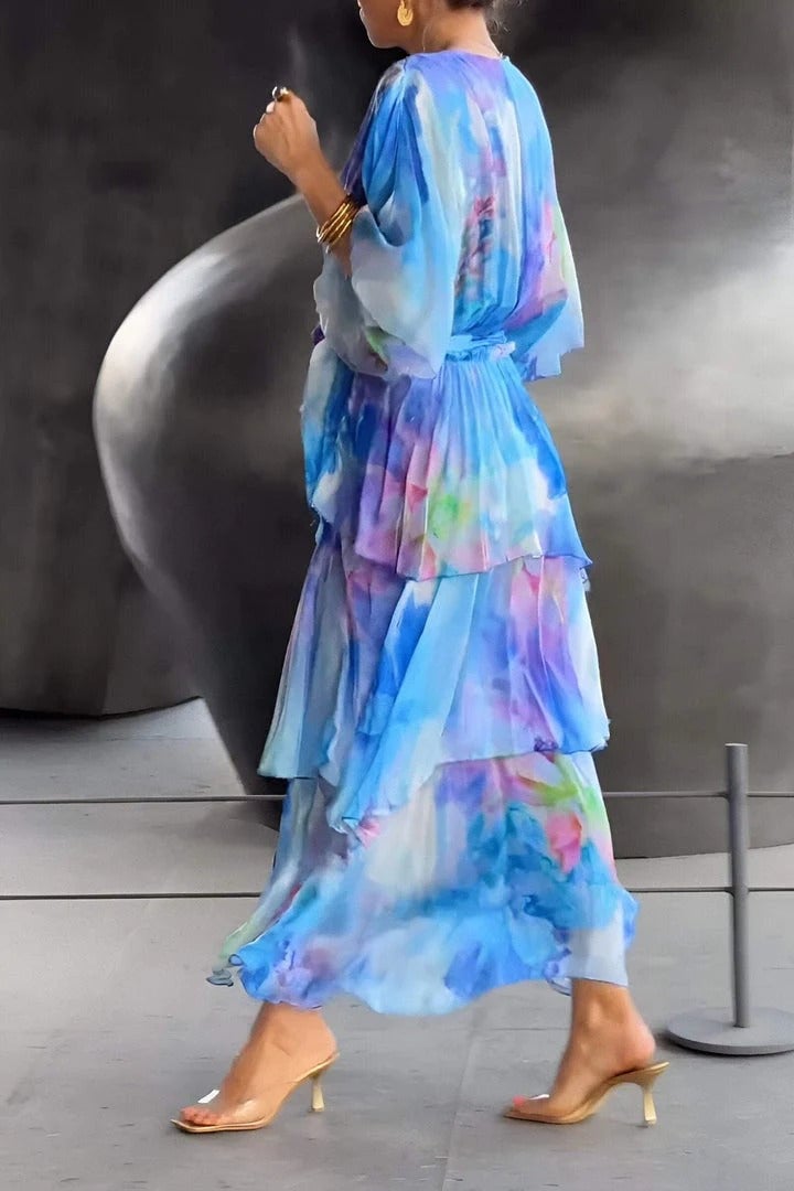 Elisandra™ | Elegant Chiffon Dress