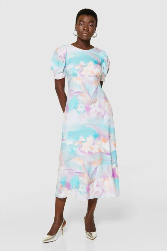 Serena™ | V-Back Midi Dress