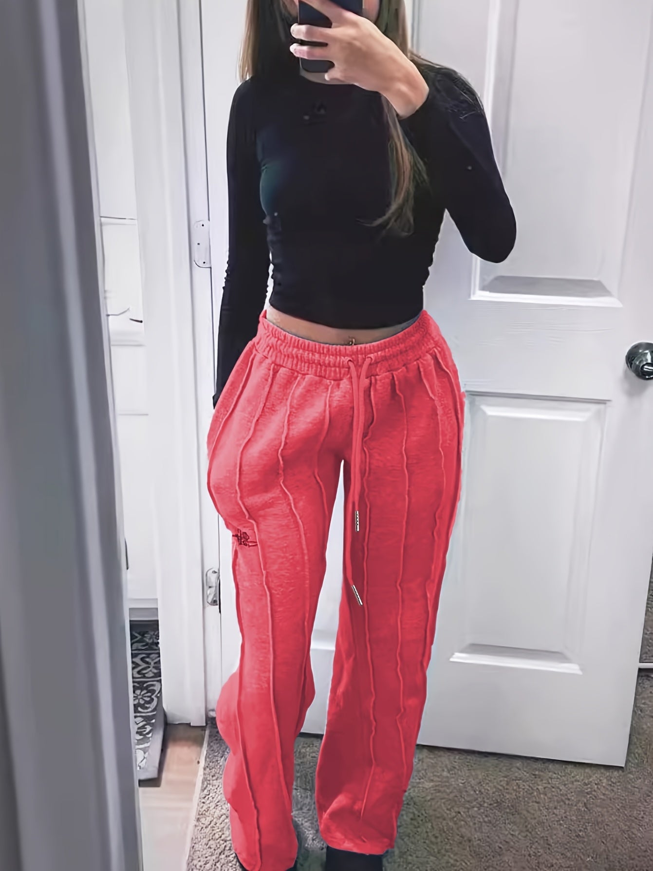 Lunvéra TieLine Straight-Leg Trousers