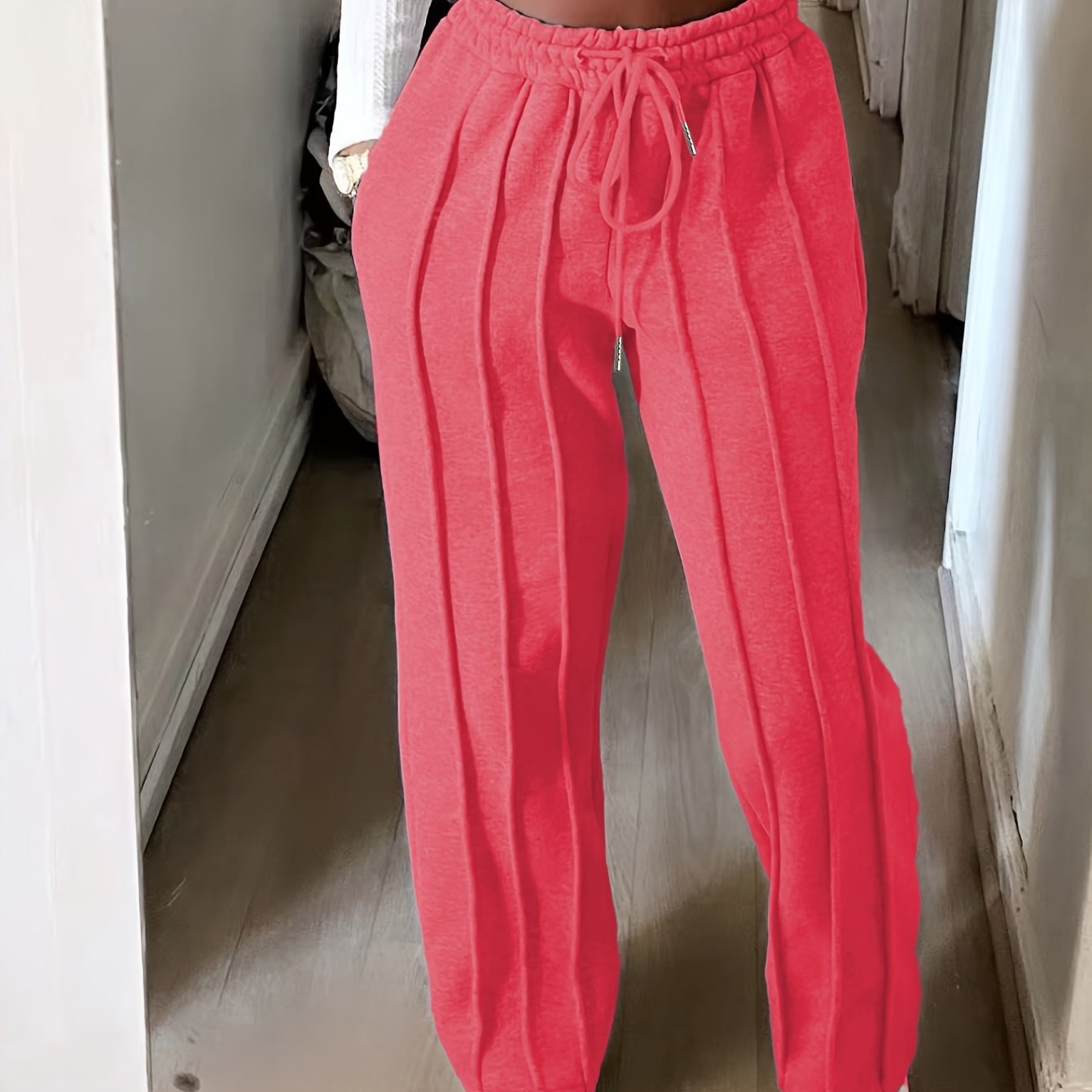 Lunvéra TieLine Straight-Leg Trousers