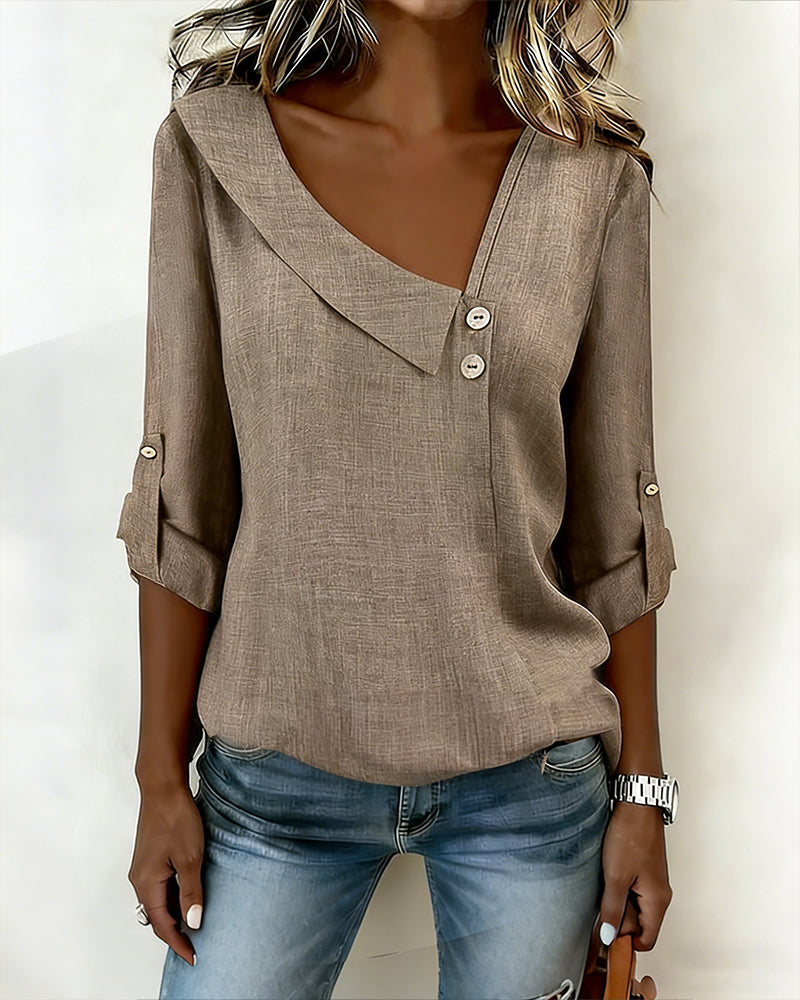 Neriva™ Asym-Neck Minimal Top
