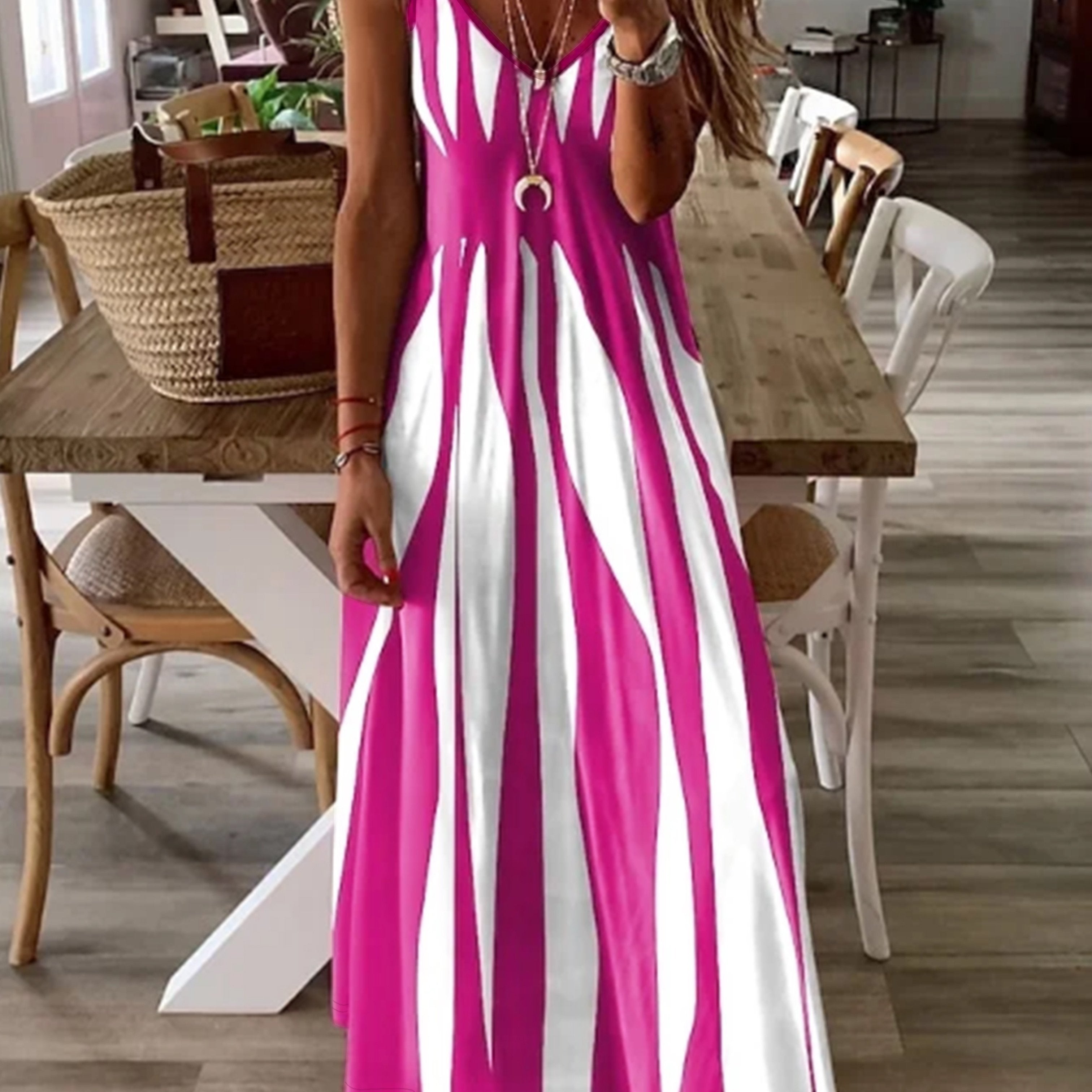 Women's V-Neck Dress