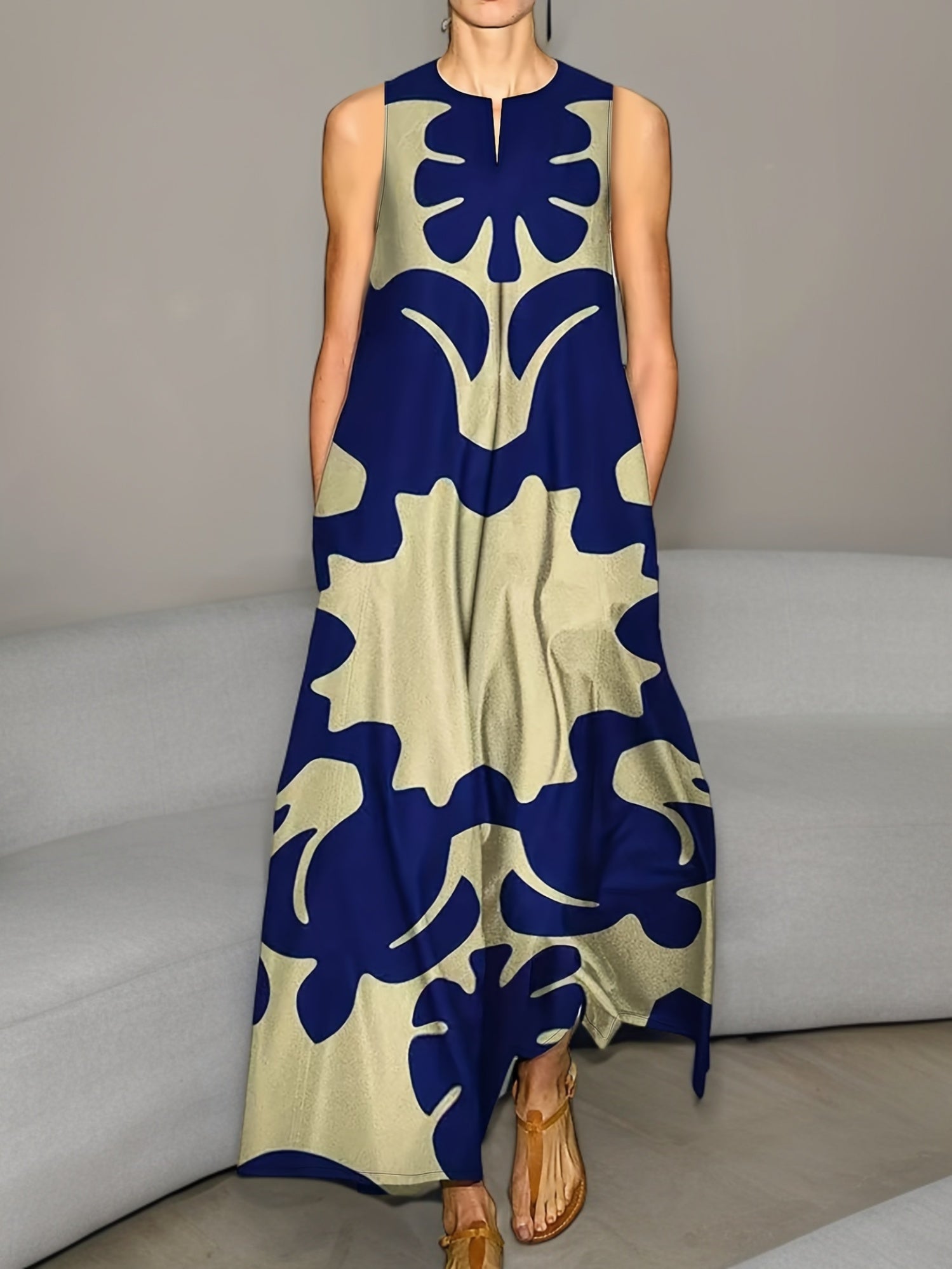 Zyrella SwingEase Boho Maxi Dress