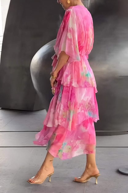 Elisandra™ | Elegant Chiffon Dress
