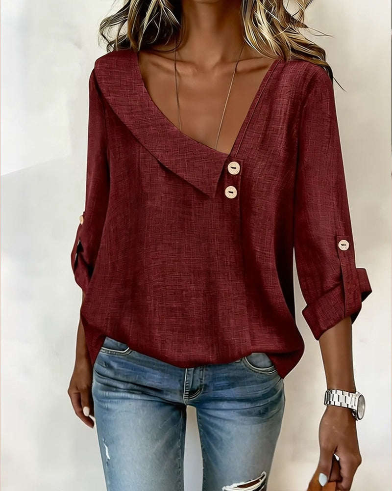 Neriva™ Asym-Neck Minimal Top