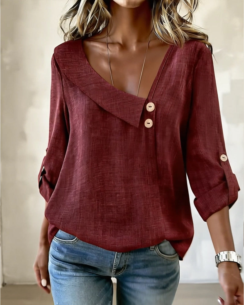 Neriva™ Asym-Neck Minimal Top