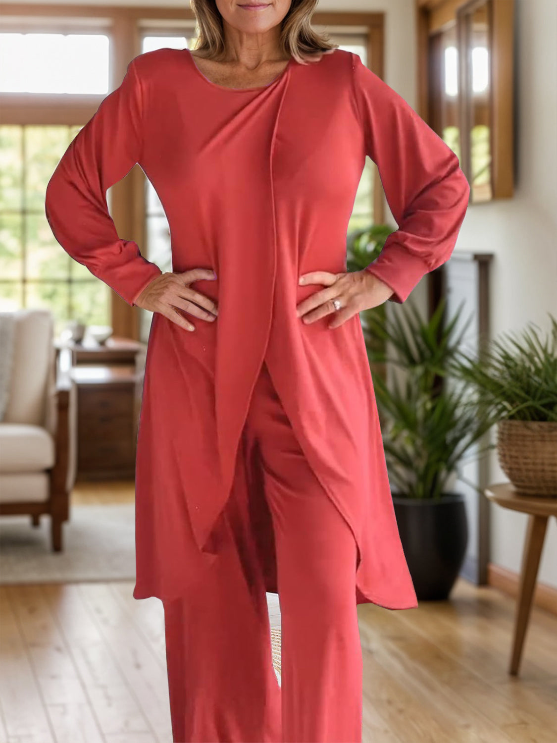 Lunara – Slit Neck Lounge Set