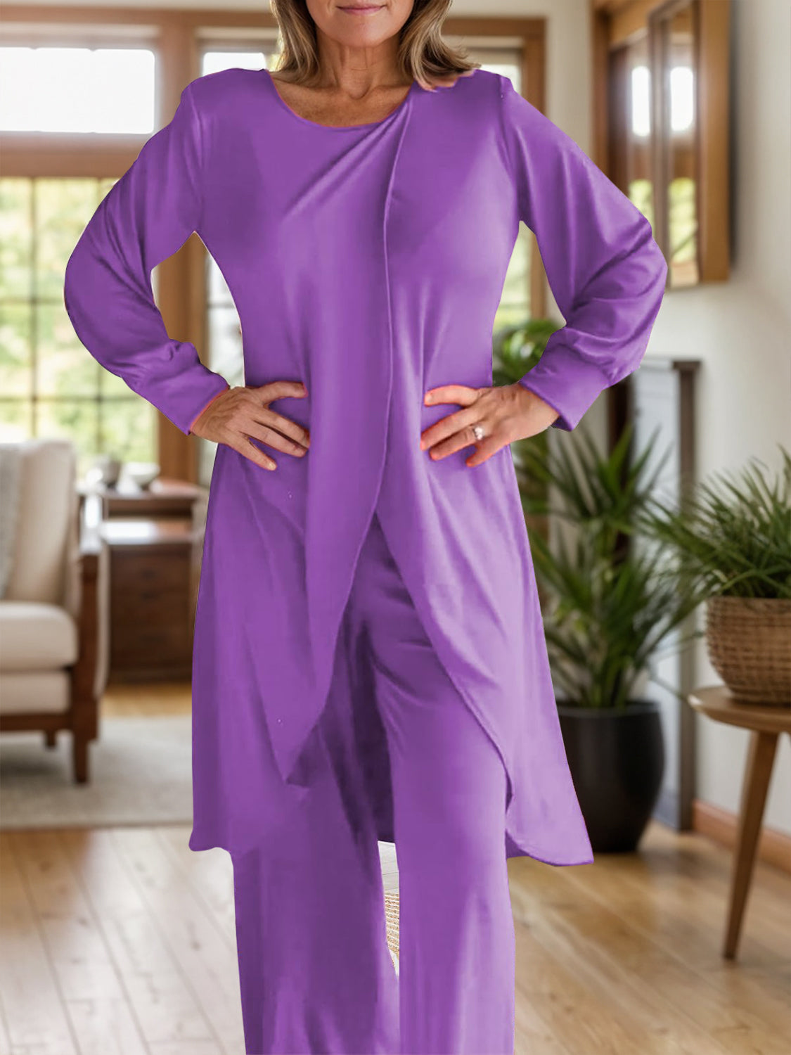 Lunara – Slit Neck Lounge Set