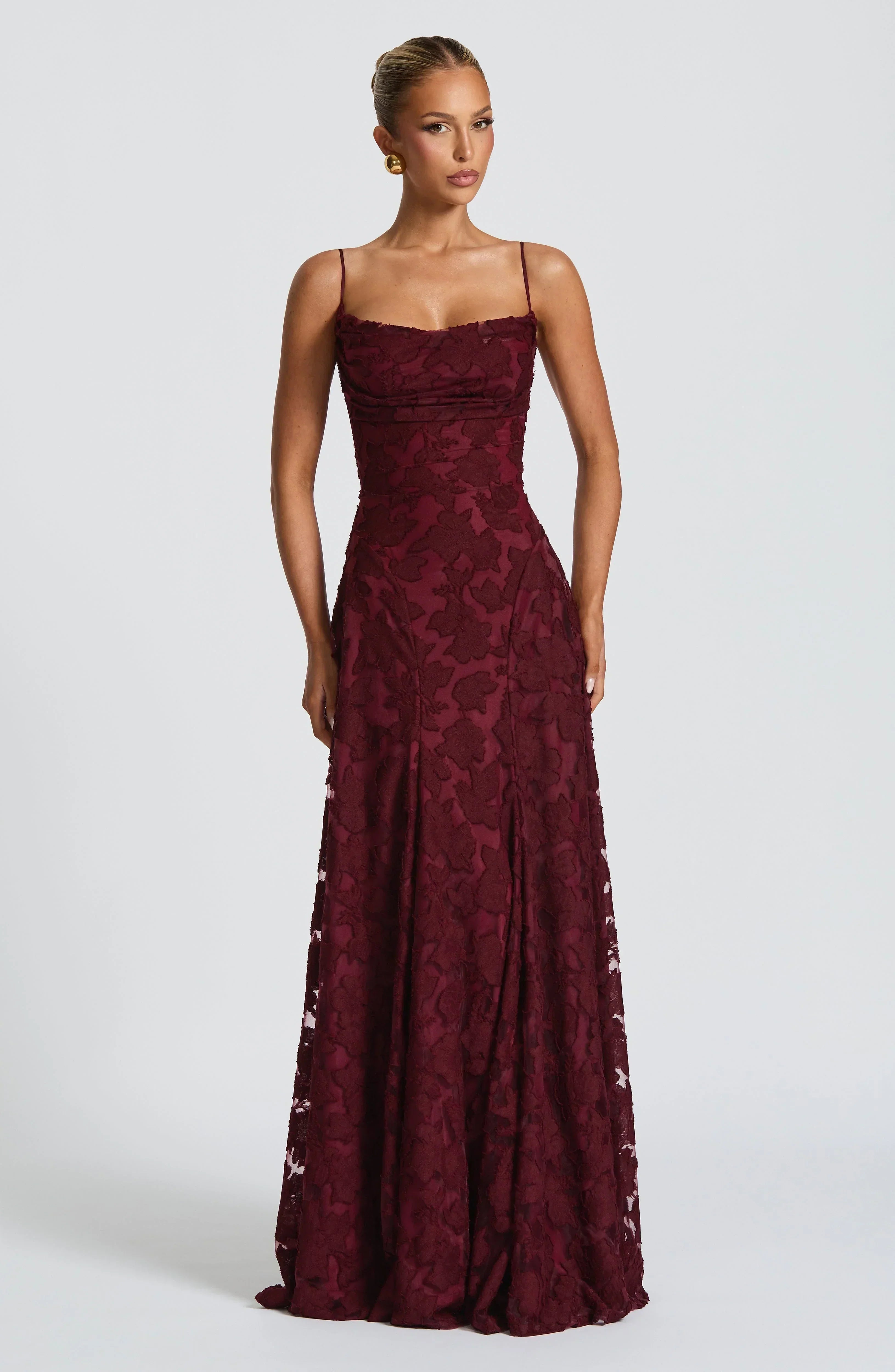Clara Léon™ | Elegant Flowing Maxi Dress