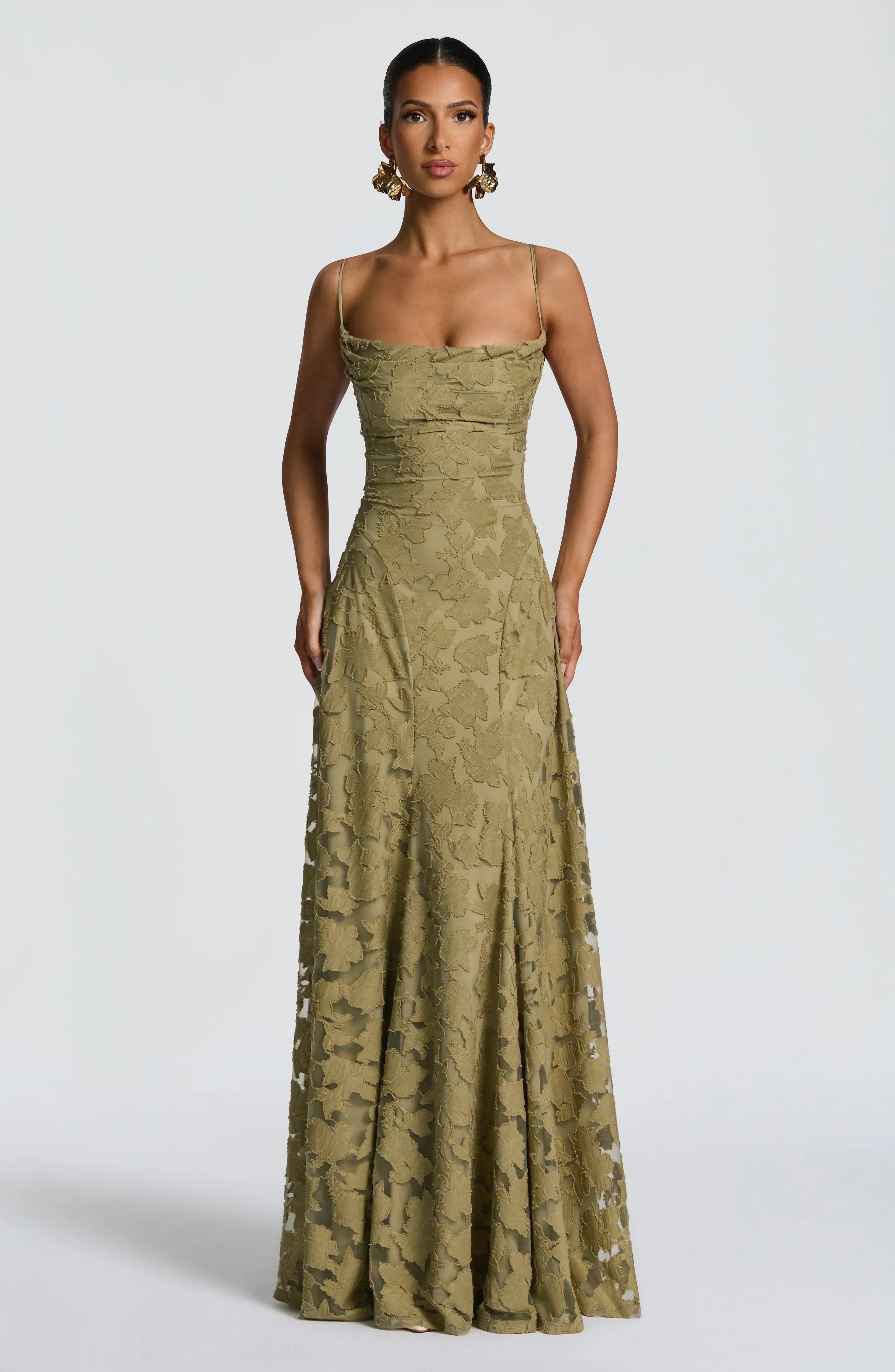 Clara Léon™ | Elegant Flowing Maxi Dress