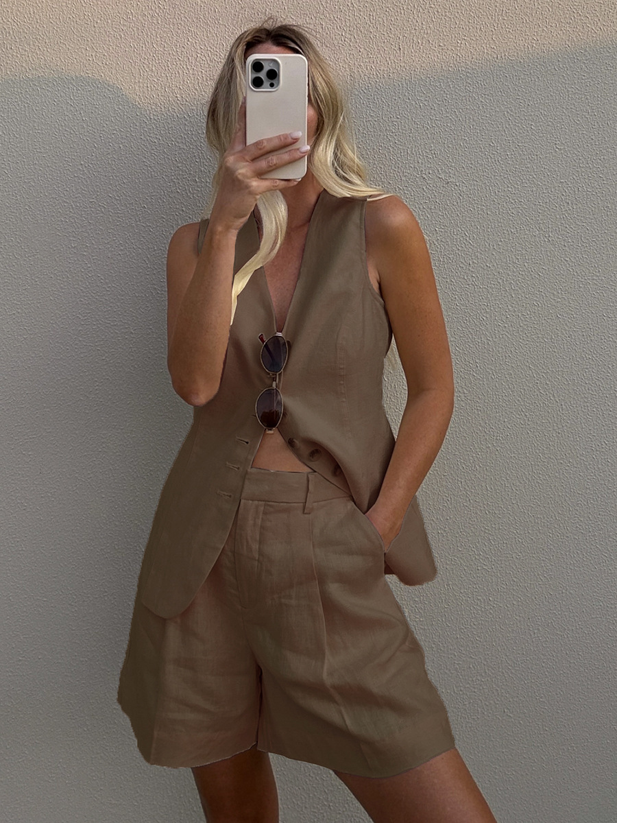 Linen Cozy Two Piece Set