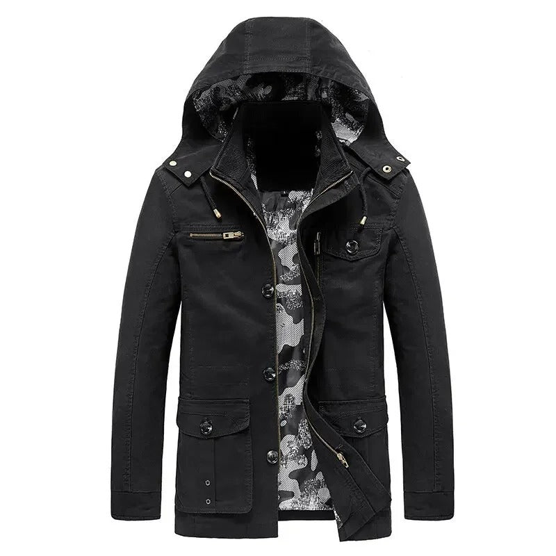 Elegant Multi-Pocket Jacket