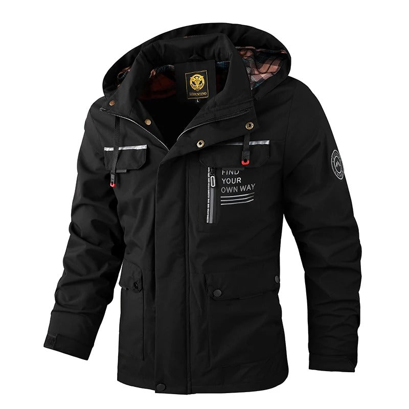 Logan™ - Comfortable Windproof Waterproof Jacket with Multi Pockets