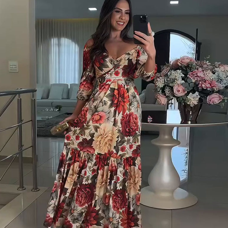 BlossomAura™ Maxi Dress details