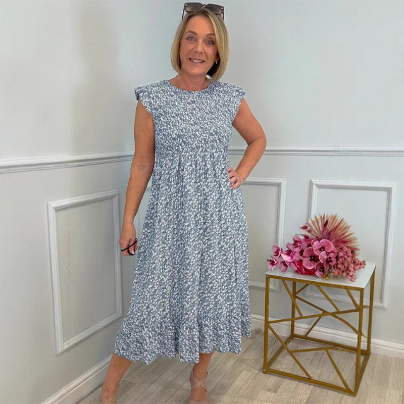 BohoRuffle™ Midi Dress