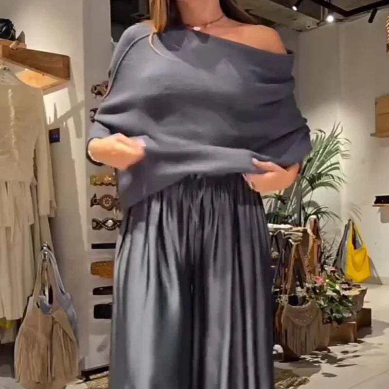 Gala™ | Elegant Off-Shoulder Two-Piece Set