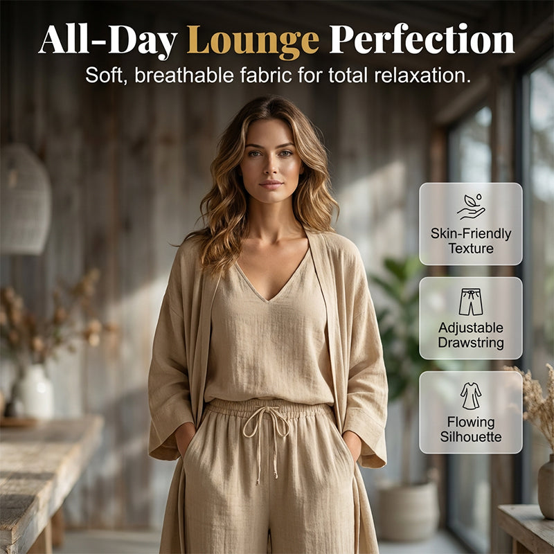 “Pure Serenity” 3-Piece Lounge Set.