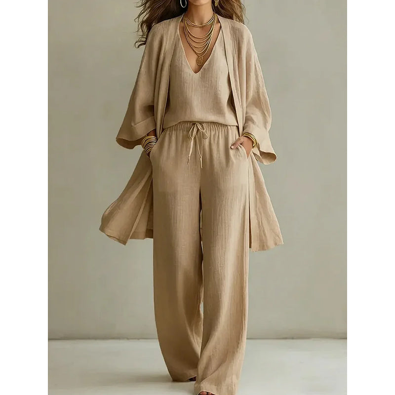 “Pure Serenity” 3-Piece Lounge Set.